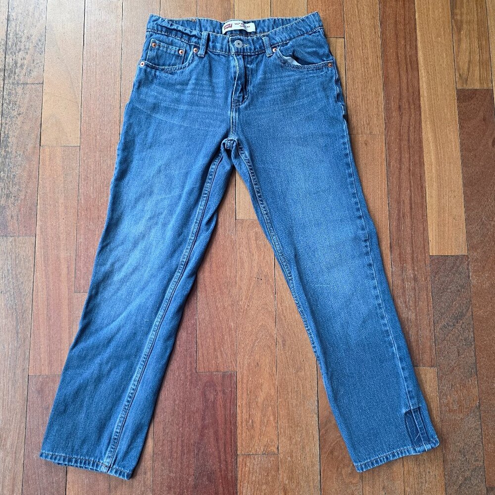 Levi's Boys 502 Regular Taper Jeans Size 16 Regular